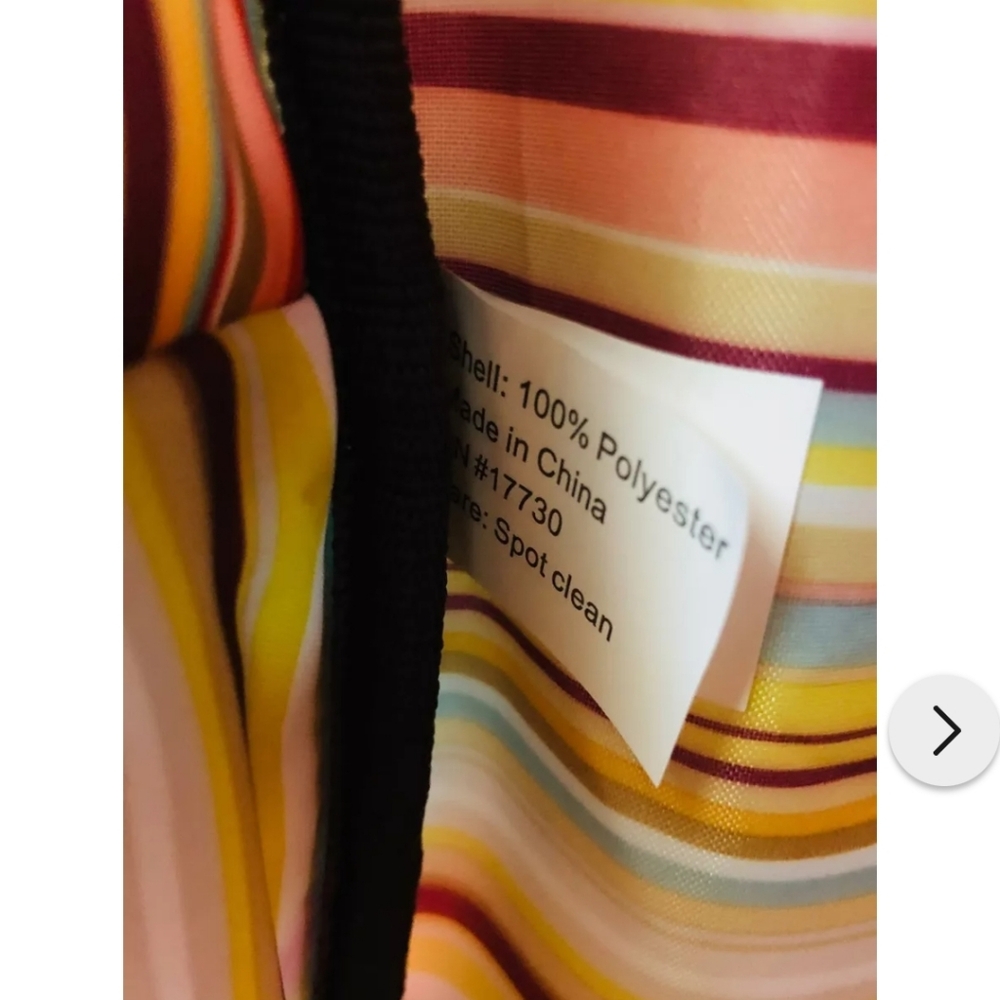NWT Authentic MISSONI For Target Zig Zag Travel Messenger Shoulder Bag - Picture 3 of 10